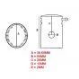 Kolben 38.50MM Kobo 12 Sachs 50/2 - 50/3