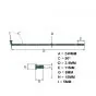 Speichen Verzinkt 2.9 X 240MM