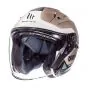 Helm Jet Avenue Crossroad MT Matt Titanium XXL Weg=Weg
