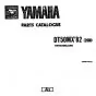  Teile Katalog Yamaha - Verschiedene Typen