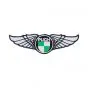 Aufbügler Emblem Puch Wings