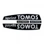 Aufklebersatz Tomos Sprint Electronic Schwarz/Weiß