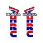 Aufklebersatz Honda HRC Rot/Blau/Weiß 190X90MM