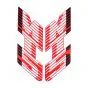 Aufklebersatz Tank Honda MT5 88/89 Weiß/Rot