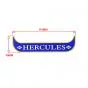 Aufkleber Kennzeichenhalter Schmal Hercules