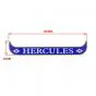 Aufkleber Kennzeichenhalter Breit Hercules