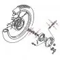 Tachoantrieb Wurmsatz Yamaha DT50/80MX