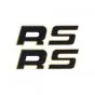 Rahmenaufkleber Satz Kreidler Schwarz/Gold RS