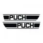 Tank Transfersatz Puch X30 Schwarz