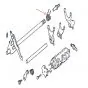 Schaltwelle Feder Original Honda MB/MT