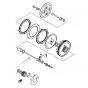 Druckstift Kupplung Yamaha FS1