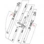 Gabeldichtungssatz Yamaha DT50MX