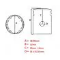 Kolben 38.2MM Barikit Kobo 12 Vespa