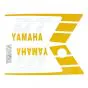 Aufklebersatz Yamaha DT50MX Gelb/Weiß
