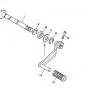 Scheibe Schaltwelle Yamaha DT50MX