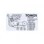 Modellidentifizierungsaufkleber Tomos S25