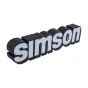 Lampe Simson Logo LED Schwarz