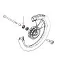 Simmerring Vorder & Hinterrad Honda MT/MB/MTX
