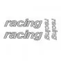 Aufkleber Racing 4-Stück