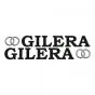 Aufklebersatz Gilera + Logo Schwarz