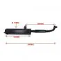 Auspuff Vespa Ciao Tecno standard