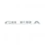 Aufkleber Gilera 3D Silber 15CM