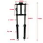 Gabel Puch Maxi EBR Lang Schwarz