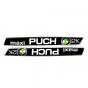Tank Transfersatz Puch Maxi 2K Schwarz/Chrom