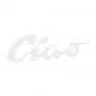 Aufkleber Ciao Weiß 100X35MM