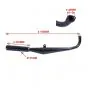 Auspuff Tomos A3 Tecno Boss Schwarz