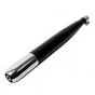Auspuffdämpfer Universal Schwarz/Chrom 28MM
