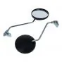 Spiegelsatz Universal Rund/Schwarz