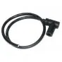 Zündkabel + Stecker 50CM Schwarz