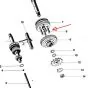 Zylinderstift Kreidler 3G Schaltmechanik