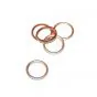 Kupferring gefüllt 10X14X1.5MM Din 7603C