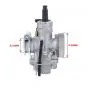 21MM Vergaser Polini CP Aufschieben Handchoke