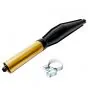 Auspuffdämpfer Cross Schwarz/Gold 32MM Universal