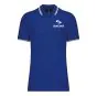 Polo Sachs Blau/Weiß