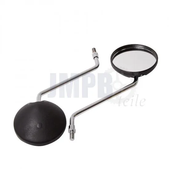 Spiegelsatz Honda MT/MB/MTX Schwarz/Chrom