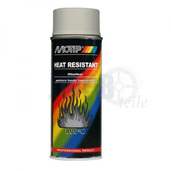 Motip Hitzebeständig Lack Grau - 400 ML
