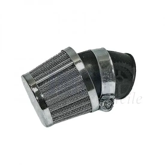 Powerfilter 45 Grad Chrom 30MM