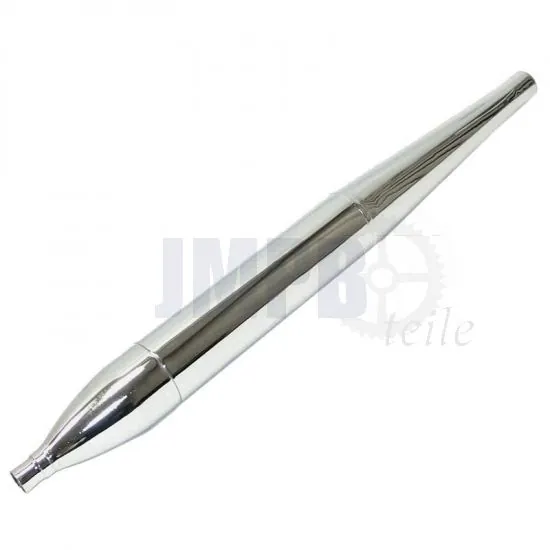 Auspuffdämpfer Universal Zigarre Chrom 30MM