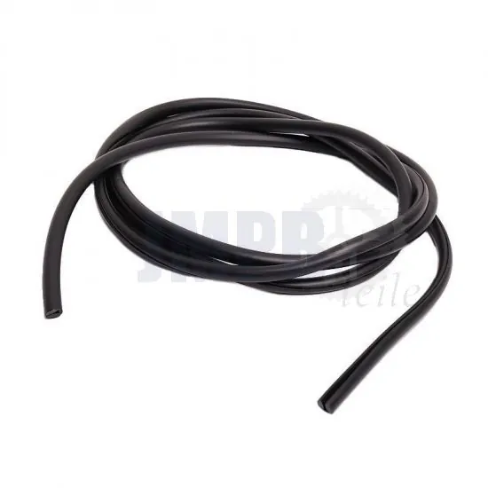 Schwarz Zierleiste Gummi 2 Meter