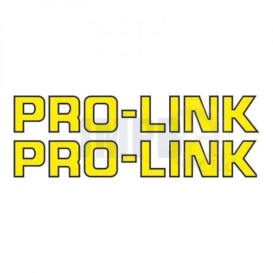 Aufklebersatz Pro-Link Gelbe 16.5CM