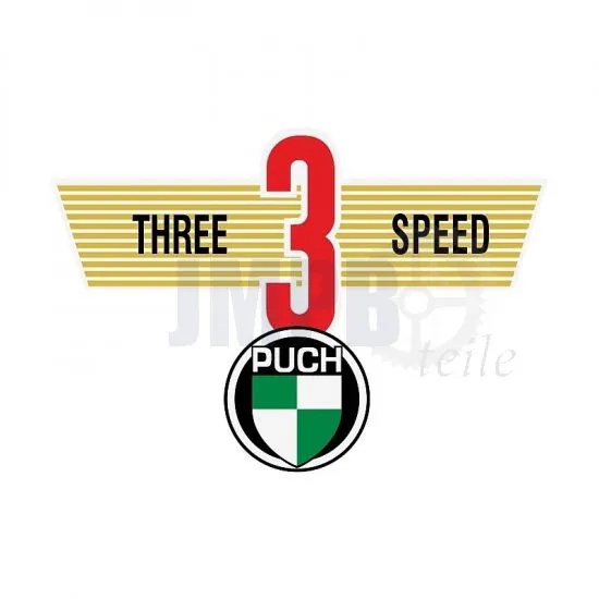 Transfer Hinter Schutzblech Puch VS50D Three Speed
