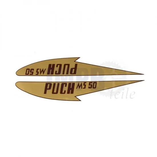 Tank Transfersatz Puch Gold MS50