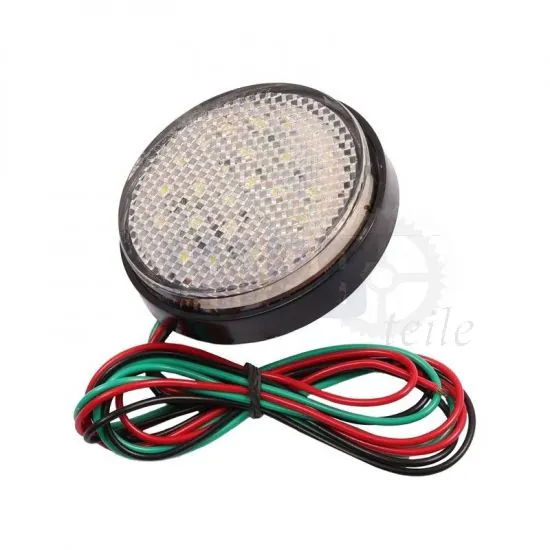 Reflektor Weiß Led Rund 60MM M6 Bolzen