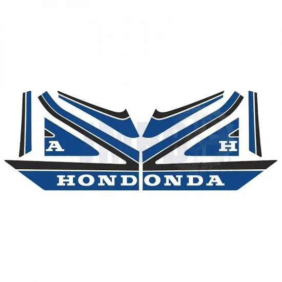 Aufklebersatz Honda MB50 Blau/Weiß