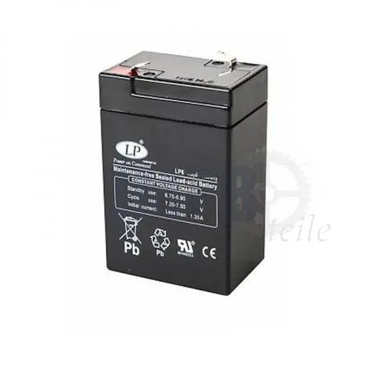 Batterie Gel 6 Volt 6AH / 70X47X100