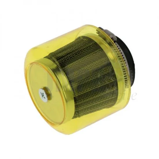 Powerfilter PVC Gelb Transparent 28/35MM Recht